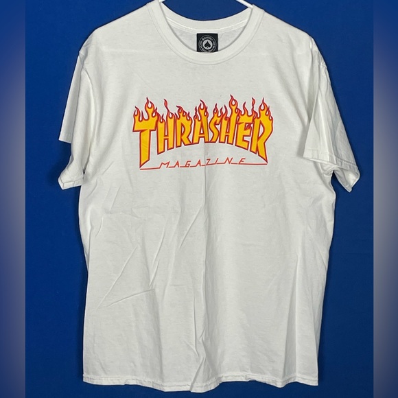 Thrasher Flame Logo T-Shirt - Picture 2 of 2